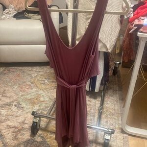 purple Mauve Large Romper